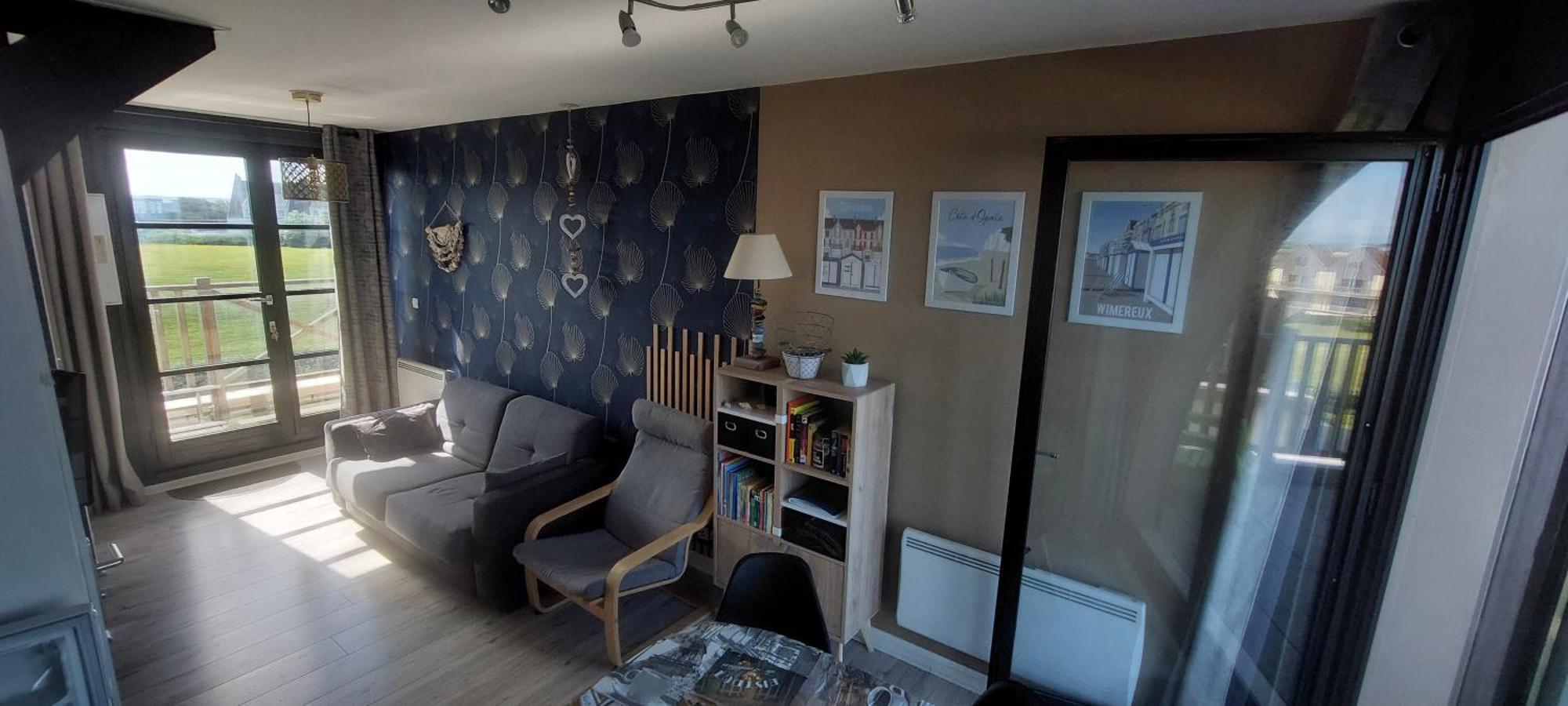Le 246 - Duplex Face A La Mer Pour 4 Personnes, Wifi, Tv Full Sat, Parking Wimereux Ngoại thất bức ảnh