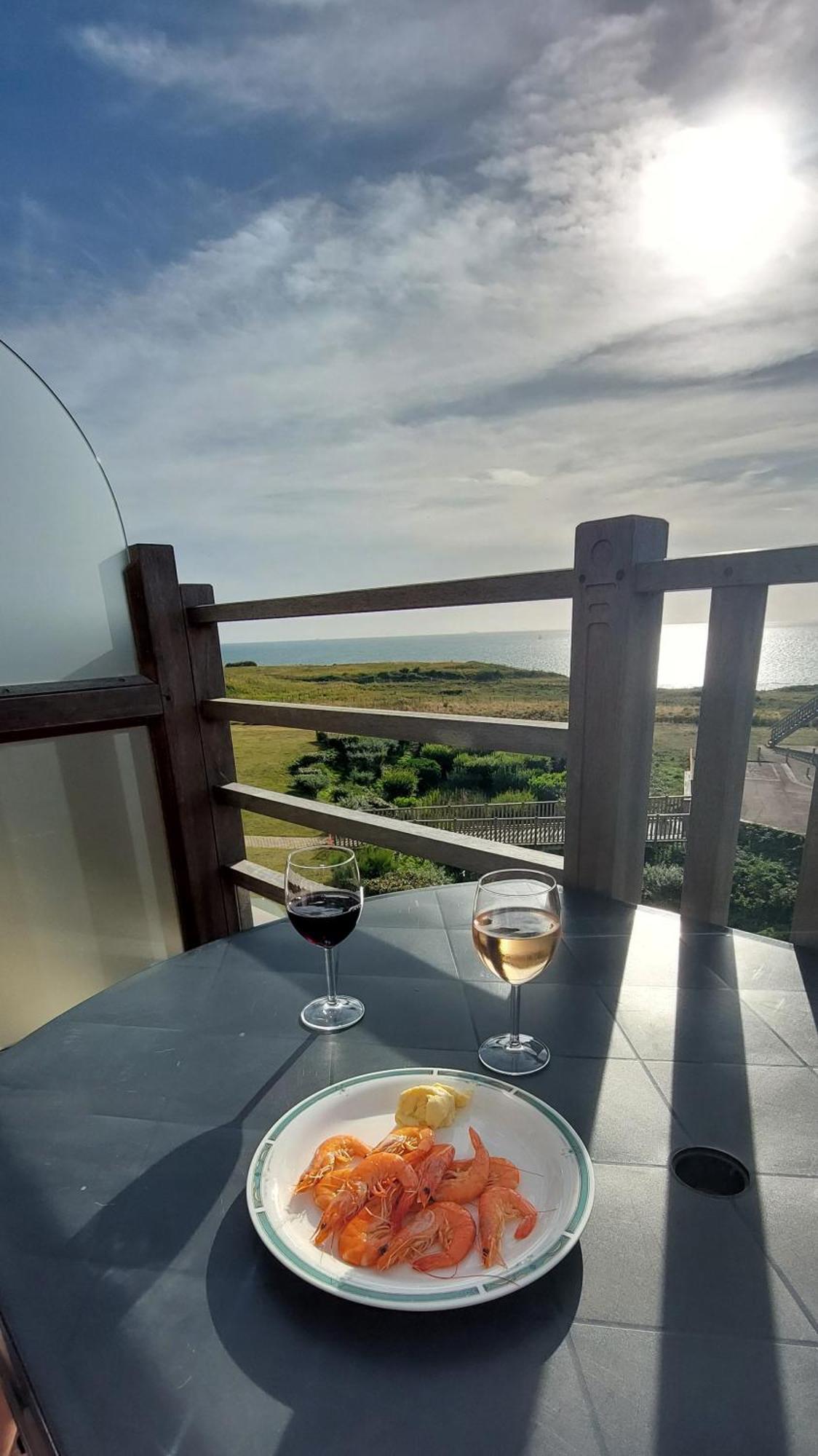 Le 246 - Duplex Face A La Mer Pour 4 Personnes, Wifi, Tv Full Sat, Parking Wimereux Ngoại thất bức ảnh